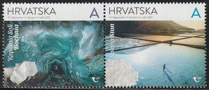 2021 Croatia Natural Wealth - Salt - Joint Issue with Poland MNH #FOR-332