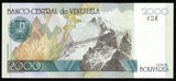 Venezuela 2000 Bolivars - 1998 UNC Banknote N#209932