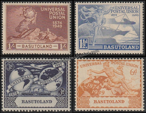 BASUTOLAND 1949 - UPU 4V MNH SG:  38 - 41