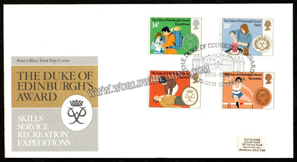 1981 UK Skill Service Recreation Expeditions FDC #FA384