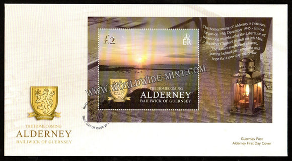 2005 Alderney Bailiwick Of Guernsey FDC #FA395