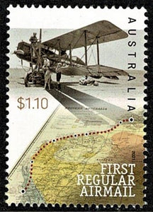 2021 Australia First Regular Airmail - Aircraft #Aus-4068