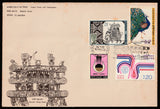 1973 INDIPEX Set of 9 Special Cover #SPL-407