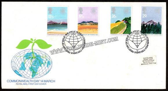 1983 UK Commonwealth FDC #FA419