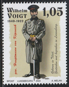 2022 Luxembourg The 100th Anniversary of the Death of Wilhelm Voight, 1849-1822 MNH #FOR-424