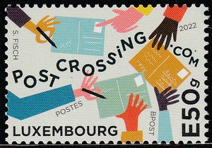 2022 Luxembourg Post crossing MNH #FOR-425