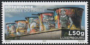 2022 Luxembourg Day of the Stamp - Street Art MNH #FOR-426