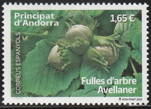 2022 Andorra Common Hazelnut MNH #FOR-41