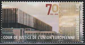 2022 Luxembourg The 70th Anniversary of the European Couth of Justice MNH #FOR-432