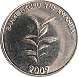 Rwanda 20 Amafaranga Type 2 legend - 2009 UNC Coin  #FC-44174