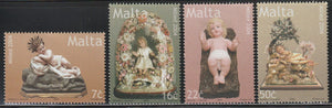 2004 Malta Merry Christmas Set of 4 MNH - Baby Jesus #FOR-447