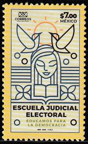 2022 Mexico Judicial Electoral School MNH #FOR-462