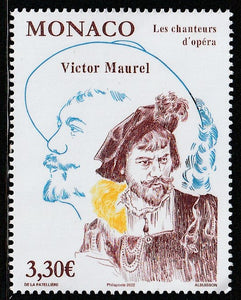 2022 Monaco Opera Singers - Victor Maurel MNH #FOR-469