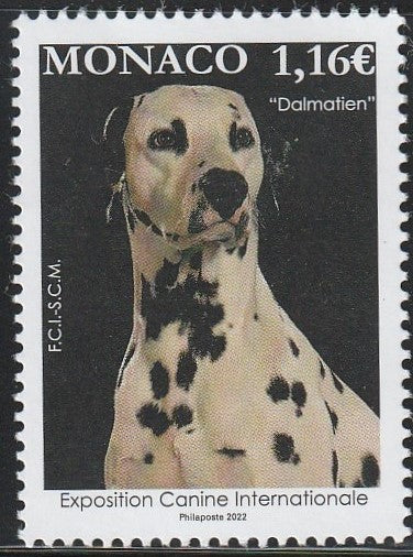 2022 Monaco International Dog Show MNH #FOR-472