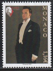 2023 Monaco Portrait of Prince Rainier III (Former Prince of Monaco) MNH #FOR-481