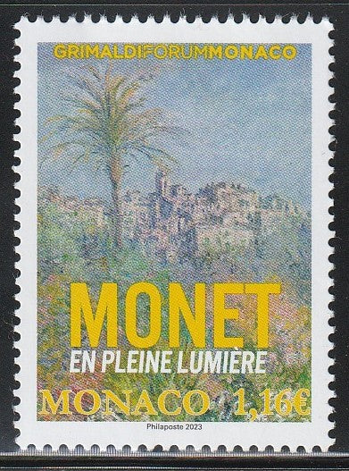 2023 Monaco Monet in Full Light MNH #FOR-490