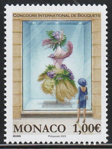 2023 Monaco International Bouquet Competition MNH #FOR-491