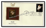 1998 USA Ballet Classical Dance - Gold Replica FDC #FE49