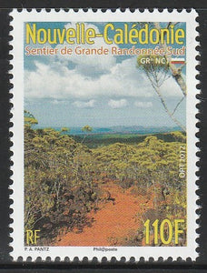 2012 New Caledonia Tourism - Hiking Trail South MNH #FOR-526