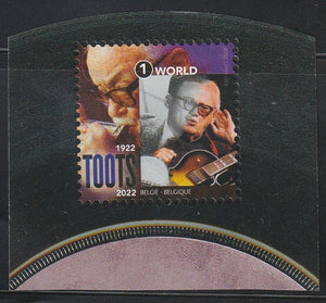 2022 Belgium The 100th Anniversary of the Birth of Toots Thielemans (Belgian jazz musician), 1922-2016 MNH #FOR-54