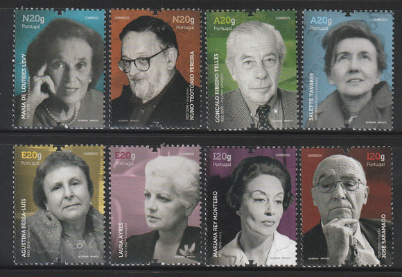 2022 Portugal Figures from Portuguese History and Culture - The 100th Anniversaries of their Birth Set of 8 MNH #FOR-576