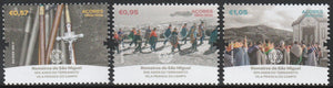 2022 Portugal Vila Franca Earthquake and the 500th Anniversary of the Sao Miquel Pilgrimage Set of 3 MNH #FOR-614