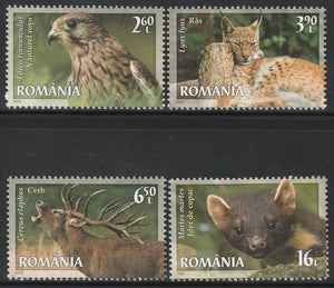 2022 Romania National Parks in Romania - Calimani Park Set of 4 MNH #FOR-629