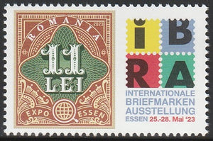 2023 Romania World Stamp Exhibition "IBRA" - Essen, Germany MNH #FOR-646