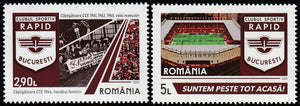 2023 Romania The 100th Anniversary of the Rapid Sports Club of Bucharest Set of 2 MNH #FOR-650