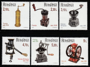 2023 Romania Grinders Set of 6 MNH #FOR-656