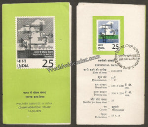 1975 Weather Services in India - Weather Cock Brochure