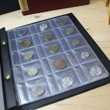 7004 Coin Album 8 Pages/ 16 sides - Black Colour - Imported Taiwan Made- Chuyu Culture