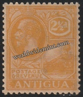 1921-1929 ANTIGUA - KING GEORGE V W/M: MULTI SCRIPT CA MNH SG: 72