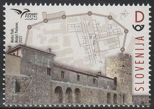 2022 Slovenia EUROMED Postal - Antique Cities of the Mediterraenan MNH #FOR-738