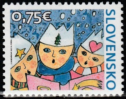 2022 Slovakia Christmas MNH #FOR-765