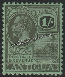 1921-1929 ANTIGUA - KING GEORGE V W/M: MULTI SCRIPT CA MNH SG: 76 CV: £6