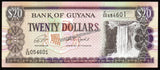 Guyana 20 Dollars 1996-2018 UNC Banknote N#202470