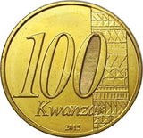 Angola 100 Kwanzas - 2015 Independence commemorative UNC Coin  #FC-80595