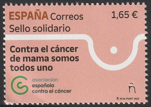 2022 Spain Fight Against Breast Cancer MNH #FOR-817