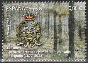 2023 Spain The 145th Anniversary of the Forestry and Environmental Agents of Spain  MNH #FOR-831