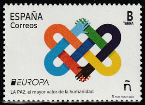 2023 Spain EUROPA Stamp - Peace - The Highest Value of Humanity MNH #FOR-833