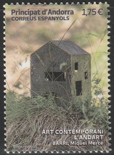 2022 Andorra Contemporary Art - Neighborhood, by Miguel Mercè MNH #FOR-843