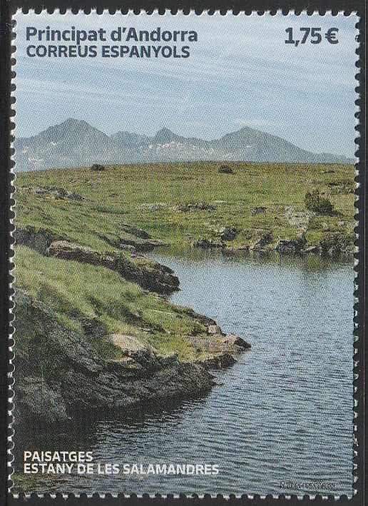 2022 Andorra Estany de les Salamandres MNH #FOR-845