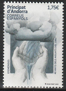 2022 Andorra The 40th Anniversary of the 1982 Flood MNH #FOR-848