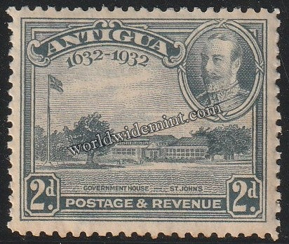 1932 ANTIGUA - KING GEORGE V TERCENTENARY MNH SG: 84  CV: £ 8.5