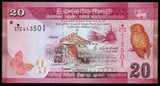 Sri Lanka 20 Rupees - 2016 UNC Banknote N#203329