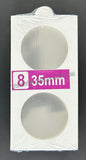 2 X 2 Coin Holder - Imported Cardboard - Size: 8 – 35 mm Pack of 50 pcs