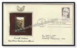 1981 USA Everett Dirksen Republican Senator From Illinois - Gold Replica FDC #FE92