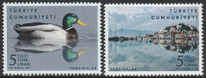 2022 Turkey Reflections Set of 2 MNH Duck #FOR-959