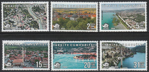 2022 Turkey Definitives - Cittaslow Set of 6 MNH #FOR-963